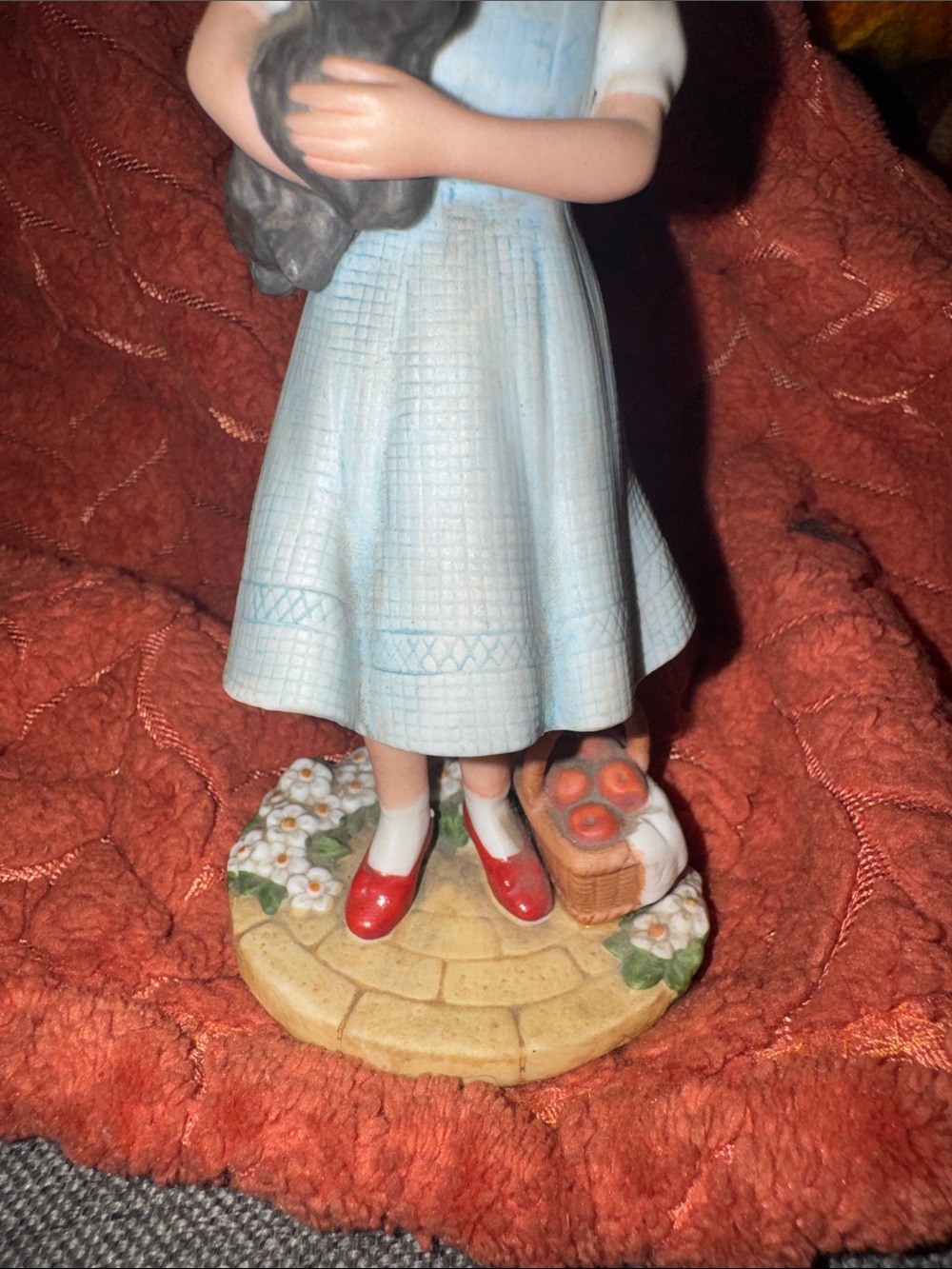 Vintage 1985 Avon Images of Hollywood Judy Garland Dorothy Wizard of Oz Figurine - Picture 3 of 5